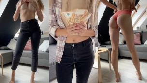 My Stepsister With A Big Ass Took The Money And Help Me To Cum – Creampei In Tight Pussy