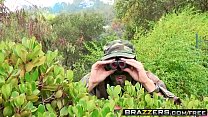 Brazzers – Shes Gonna Squirt – Sneaking into the Squirters Yard scene starring Casey Calvert and Dan